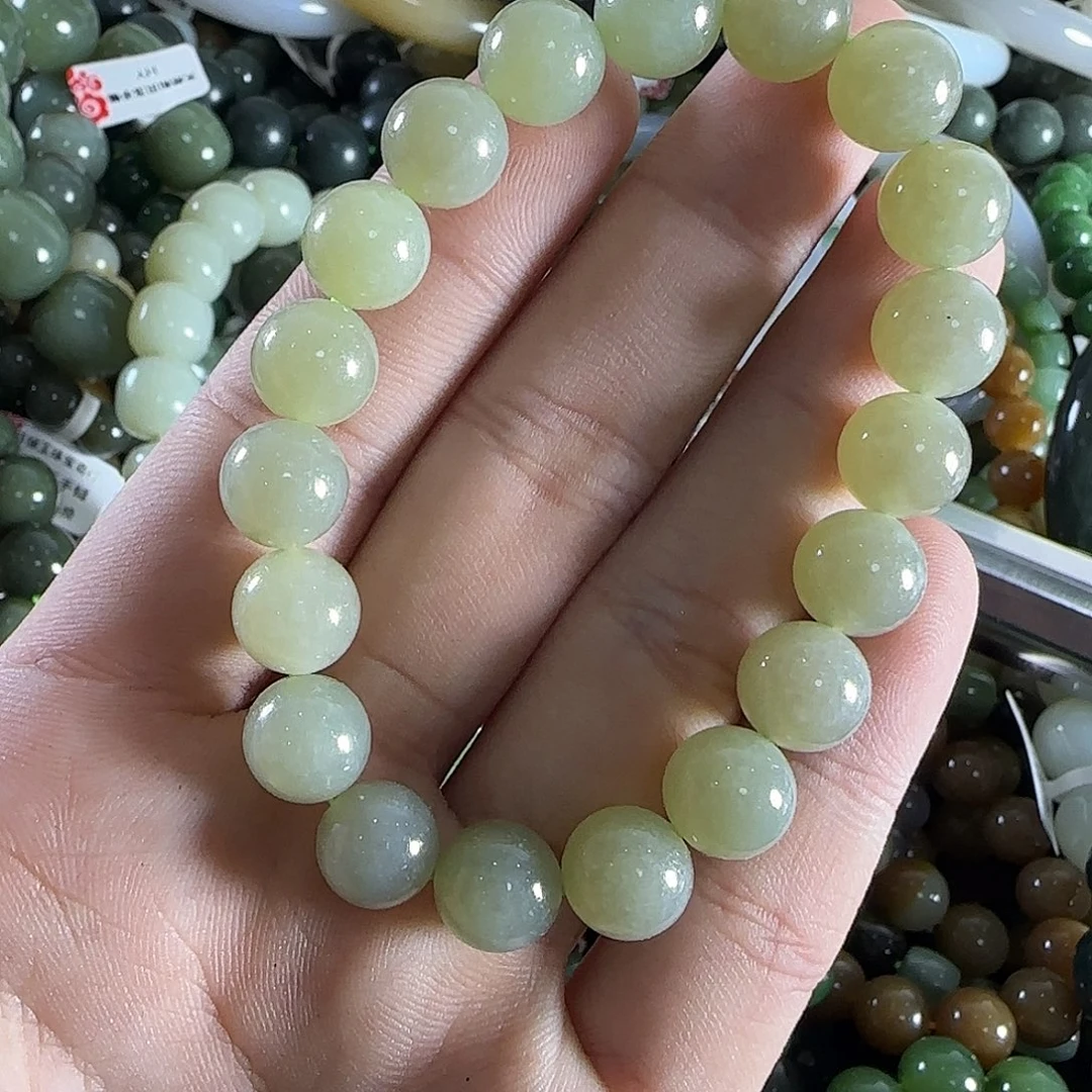 和田玉手链未镶嵌107