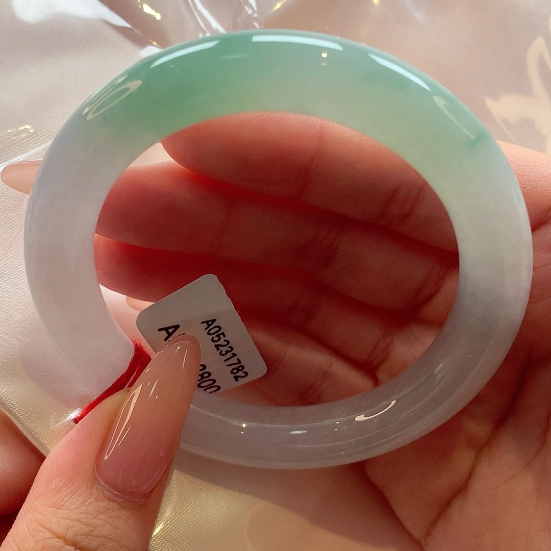 未镶嵌手镯（圆镯）翡翠22（47号）