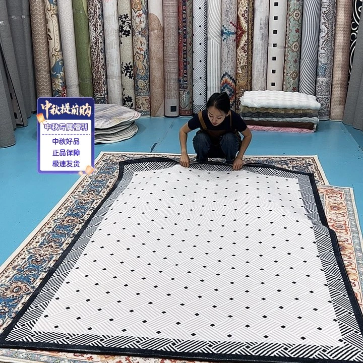 混纺160×230正负1-3厘米精编细砂棉布底仿羊绒面水印