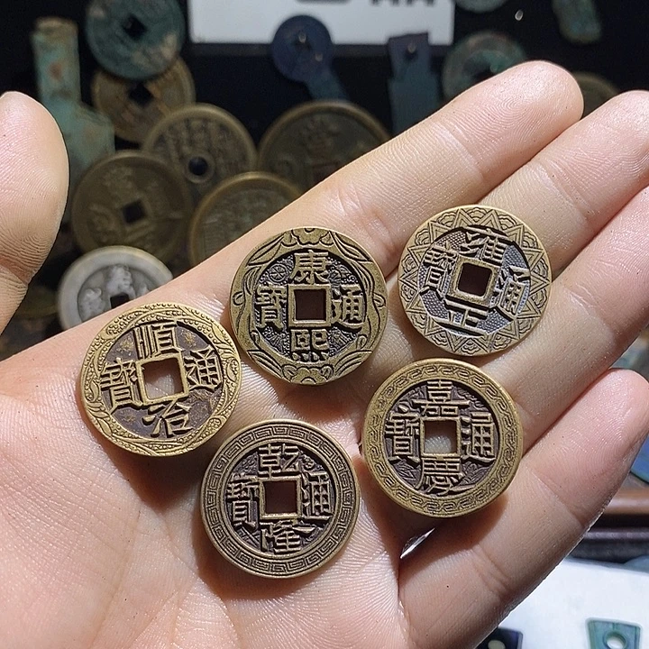 铜现代花钱工艺品工艺品