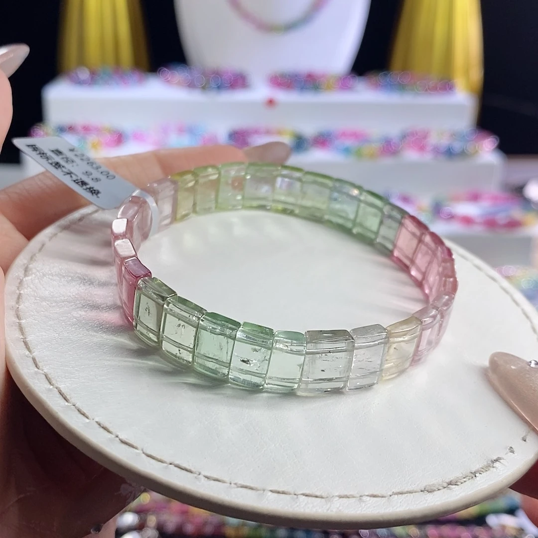 未镶嵌手链碧玺手牌