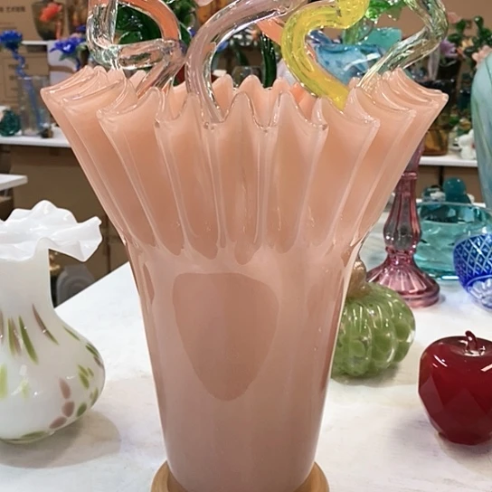 琉璃高度30厘米折纸花瓶