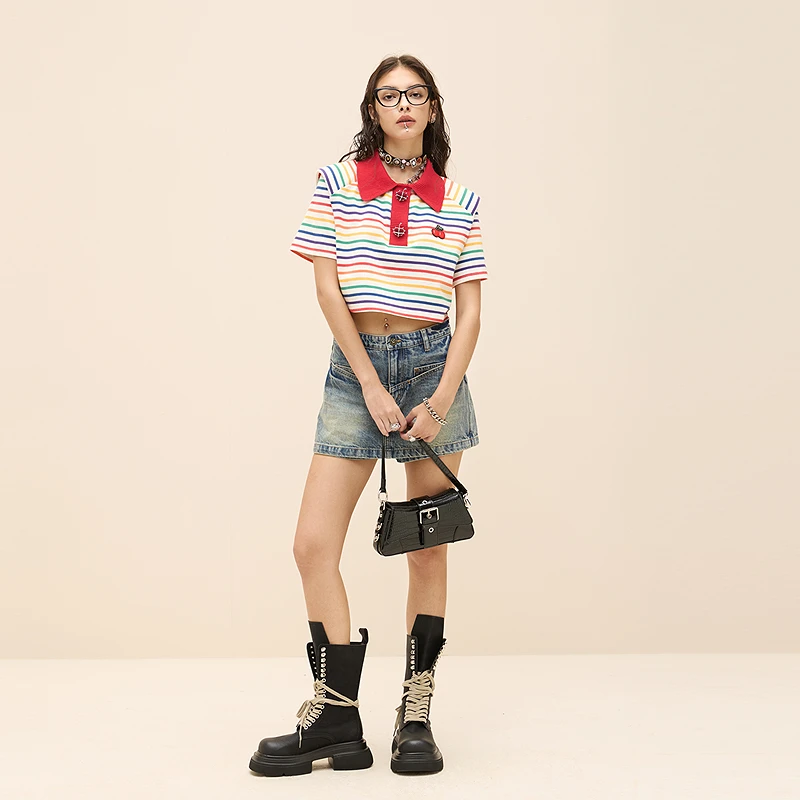 【商场同款】PHORM2025夏装新款牛仔裤N30213526