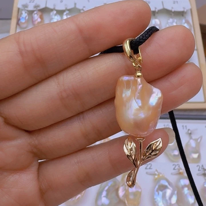 淡水珍珠未镶嵌颈饰