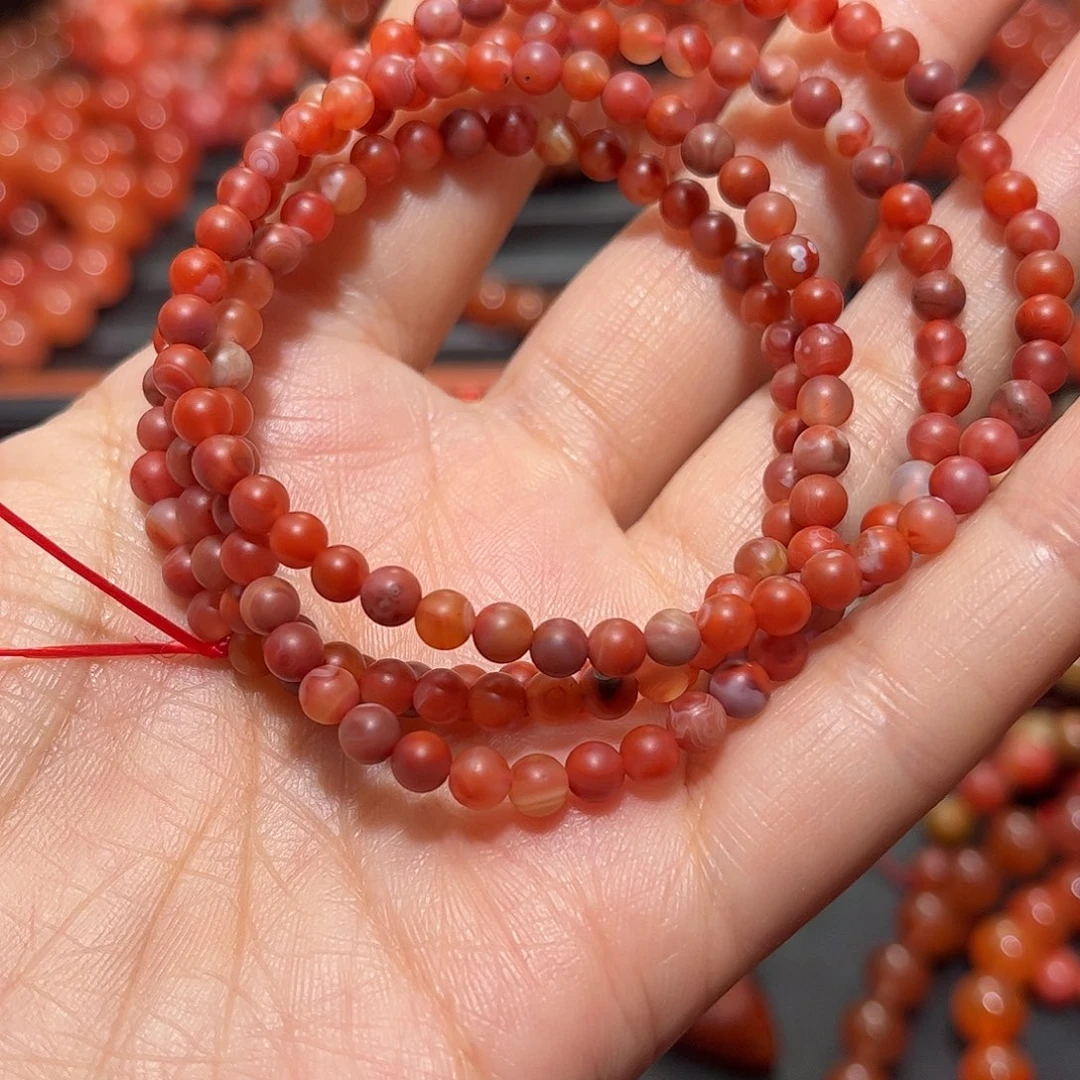 南红玛瑙手链未镶嵌