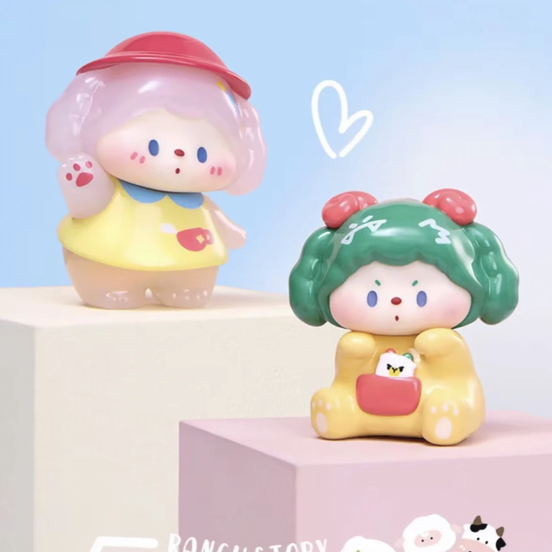 噜噜狗牧场物语系列MINI盲盒潮玩手办公仔