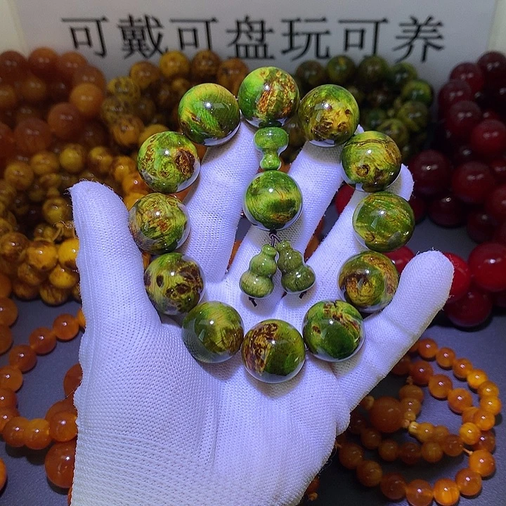 手串/手链松木（琥珀木）2.0 水墨丹青高货