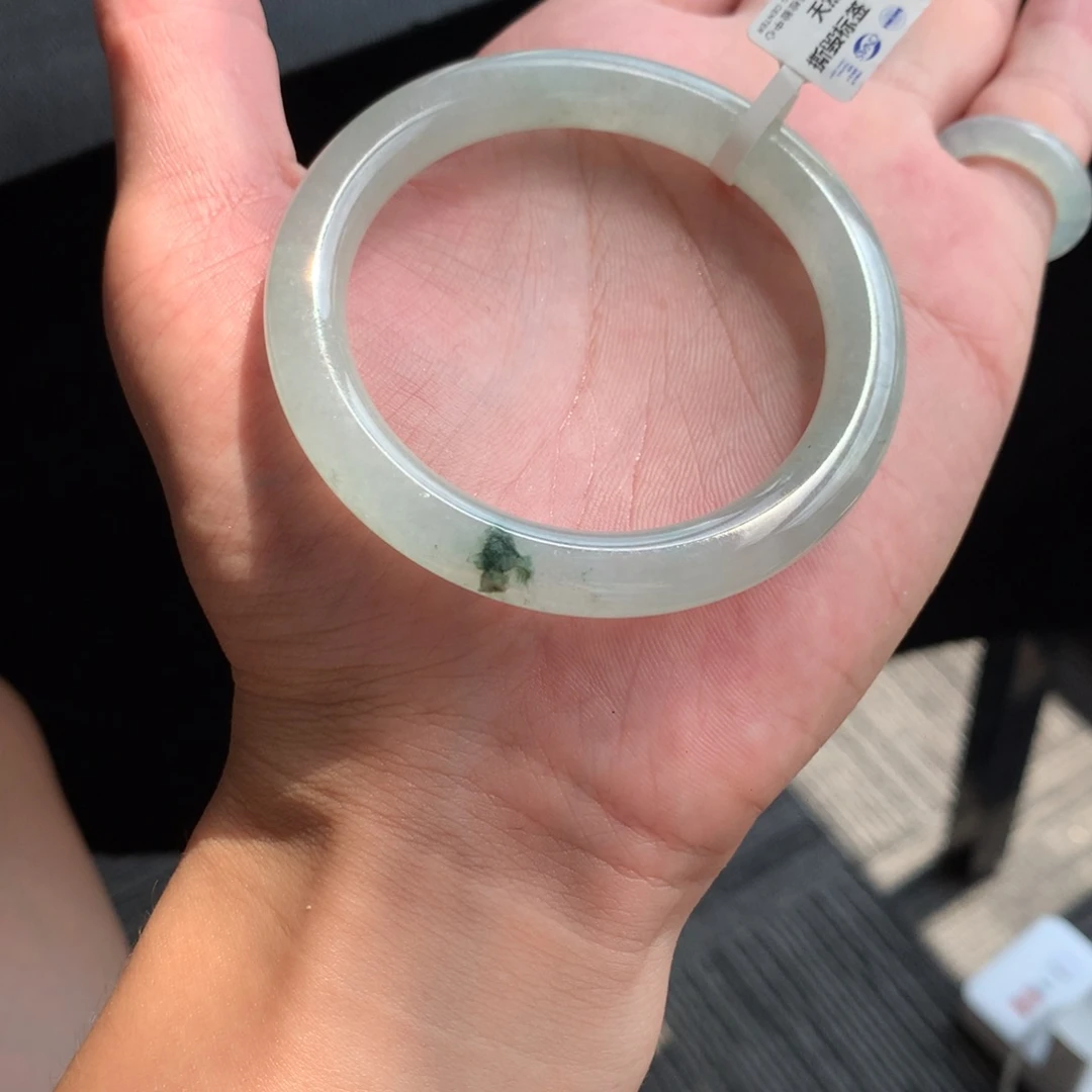 翡翠未镶嵌手镯14号54.5