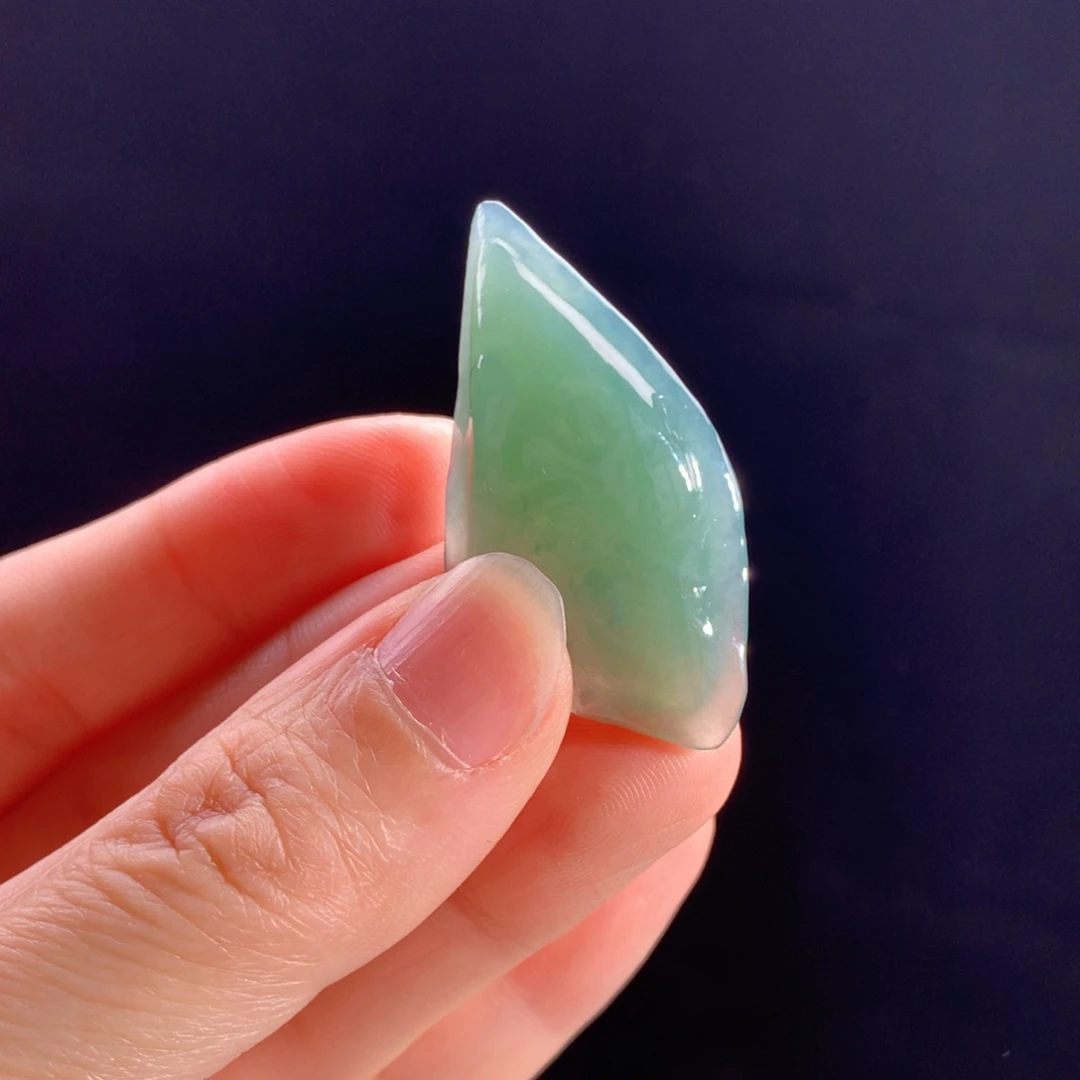 翡翠未镶嵌颈饰天然缅甸翡翠包邮