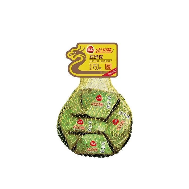 三全龙舟粽网兜豆沙粽750g