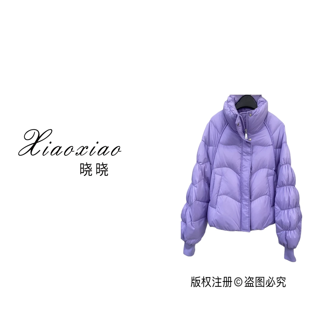 【晓晓女装】1110短款羽绒服休闲设计舒适保暖外套冬季