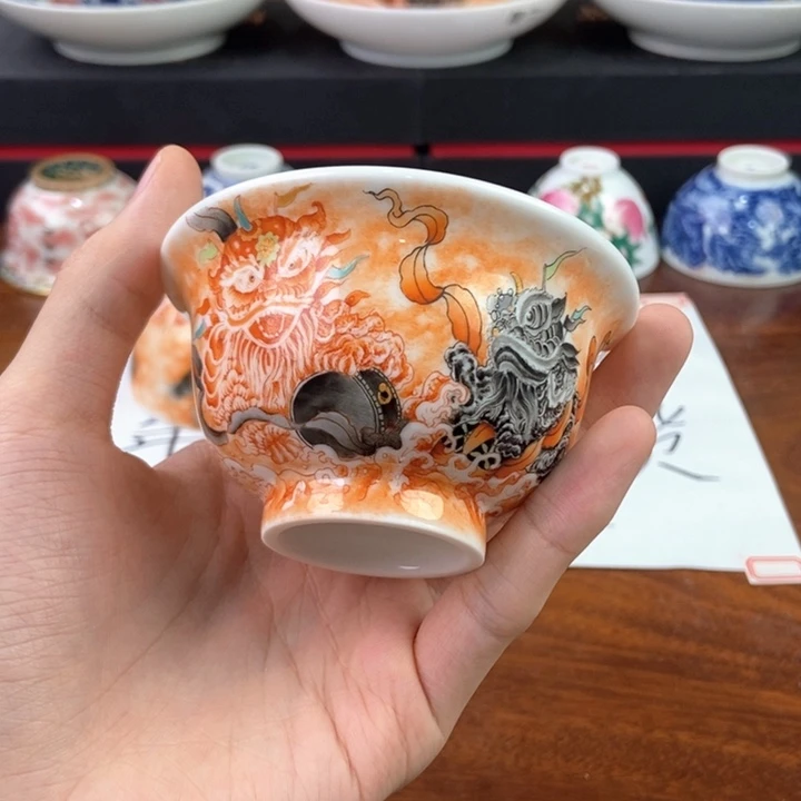 杯景德镇手绘陶瓷艺术