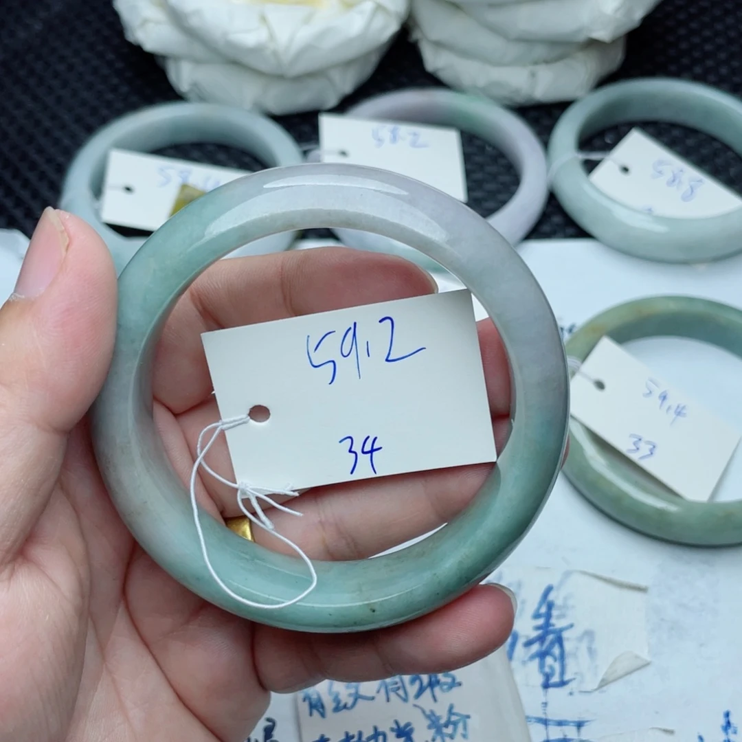 未镶嵌手镯翡翠翡翠手镯34