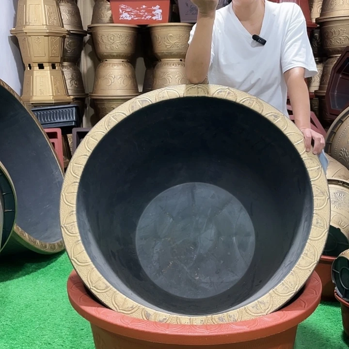 圆盆古铜八零一个