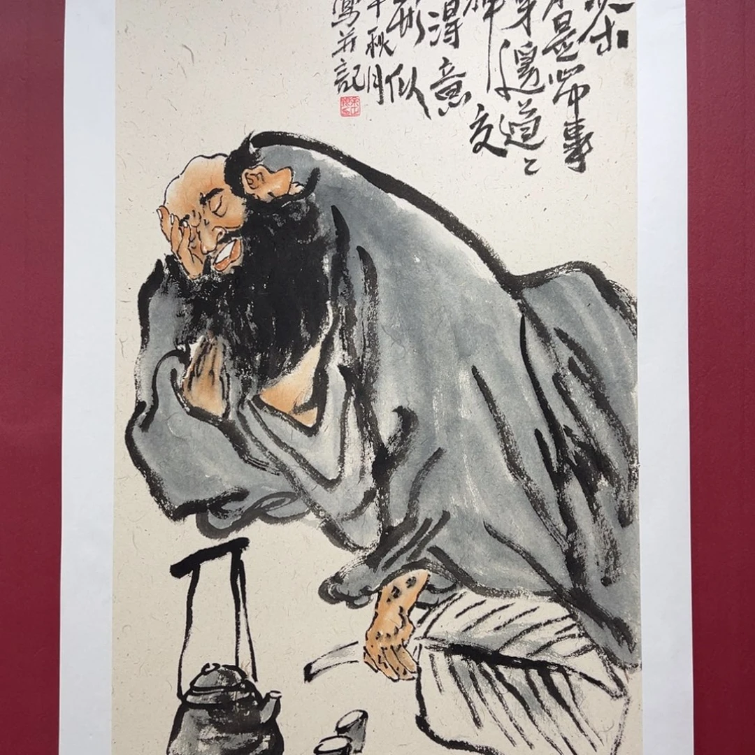 国画手绘国画作品