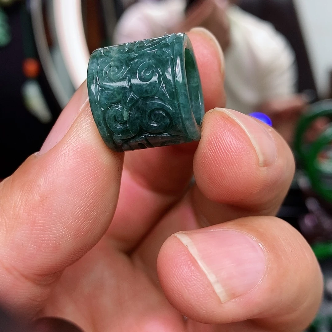 翡翠银S925镶嵌颈饰漂亮美眉