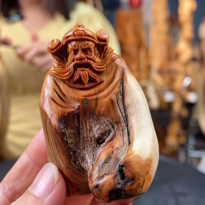 柏木（崖柏）手把件