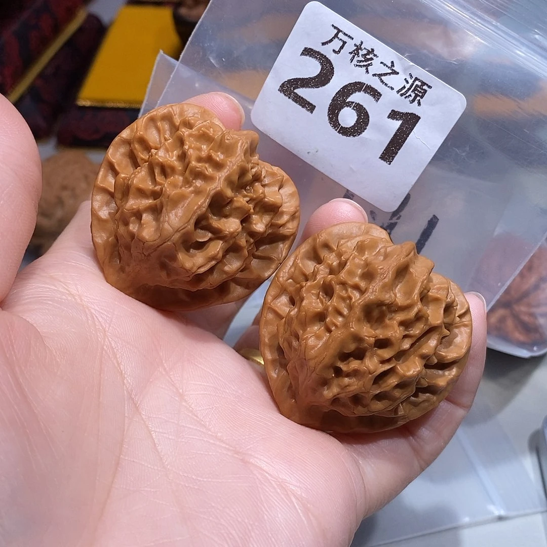 吊坠文玩核桃41全品野生龙鳞……