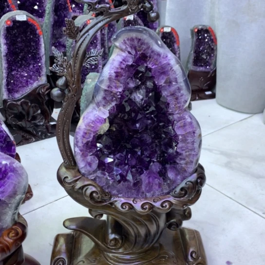 未镶嵌紫晶大型摆件（非配饰）