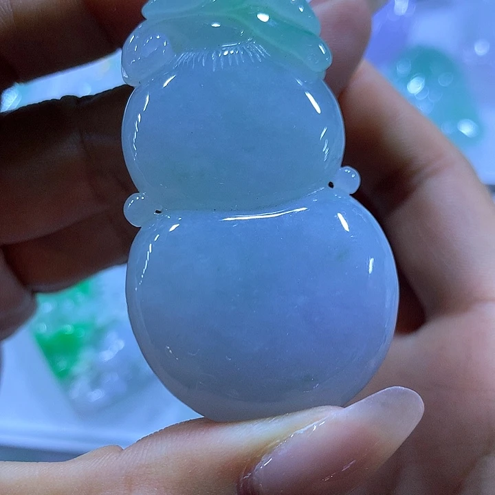 翡翠未镶嵌颈饰天然翡翠A货吊坠