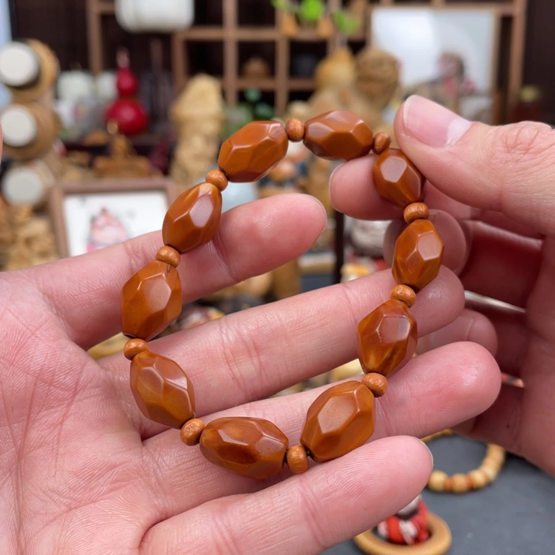 木方颜竹木艺术手串