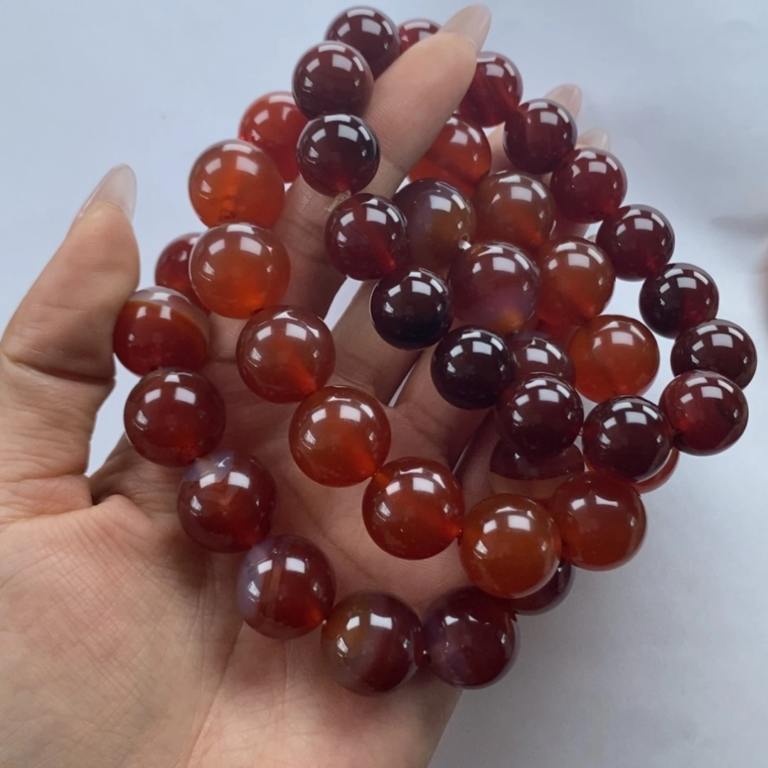 玛瑙/玉髓手链未镶嵌乐*遥