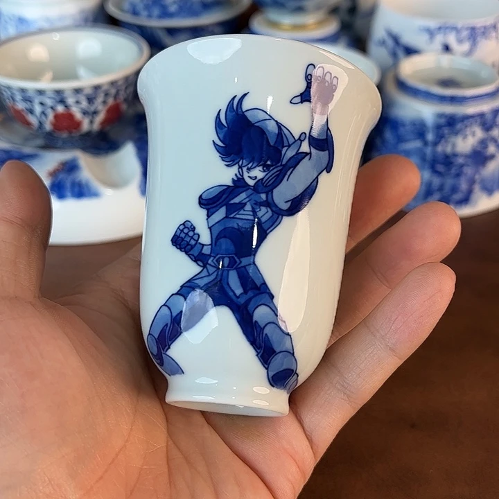 瓷片景德镇全手工手绘陶瓷