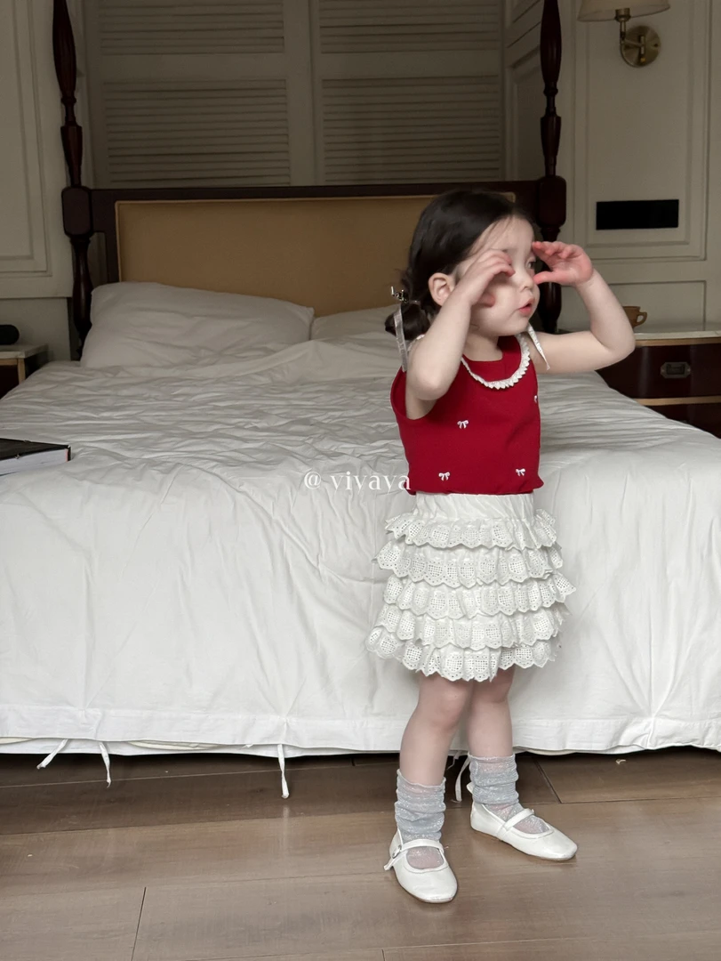 5333-yiyaya夏季红色吊带