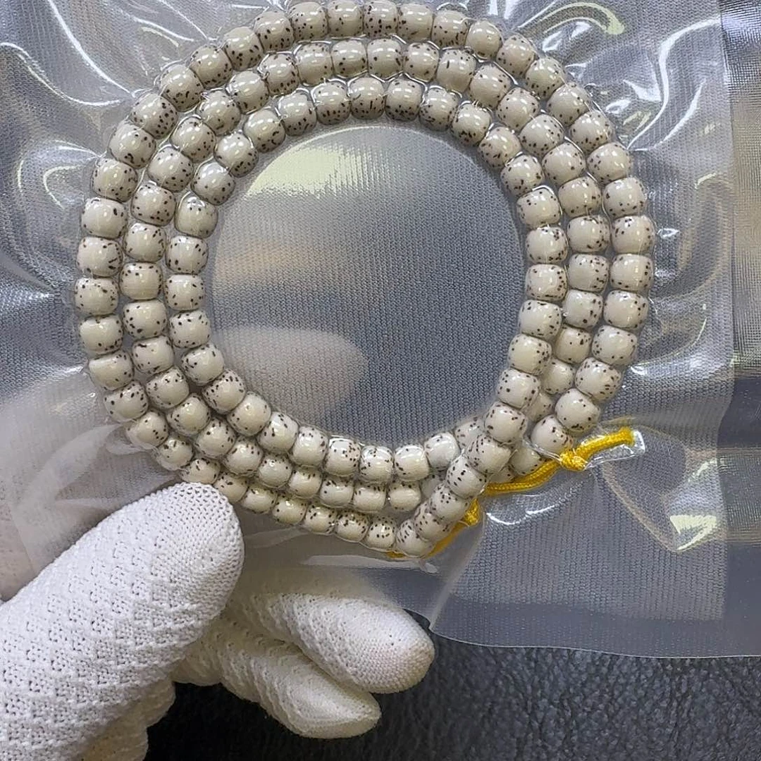 星月菩提手串7*6原生态大留白长串