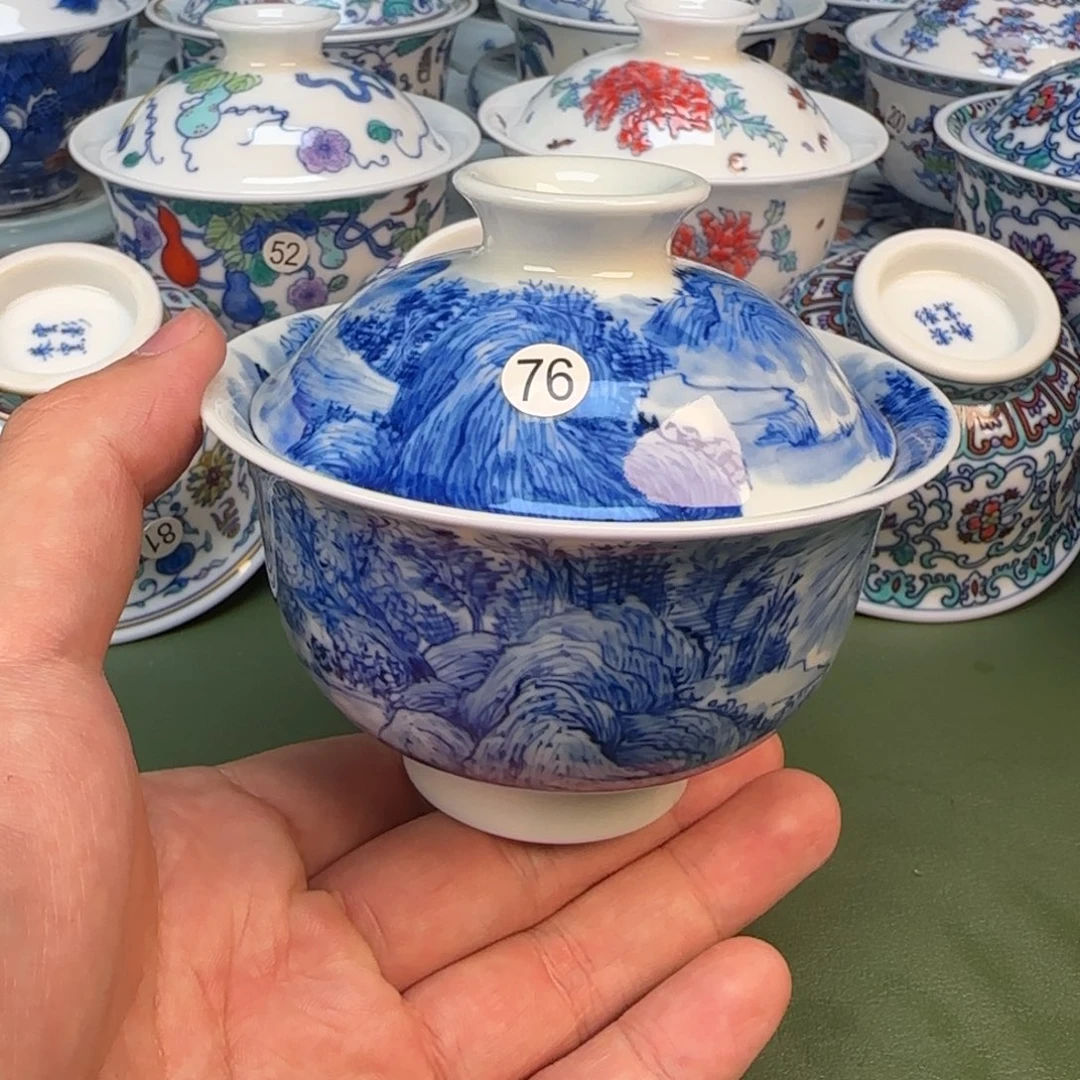 彦祖纯手工手绘茶具76