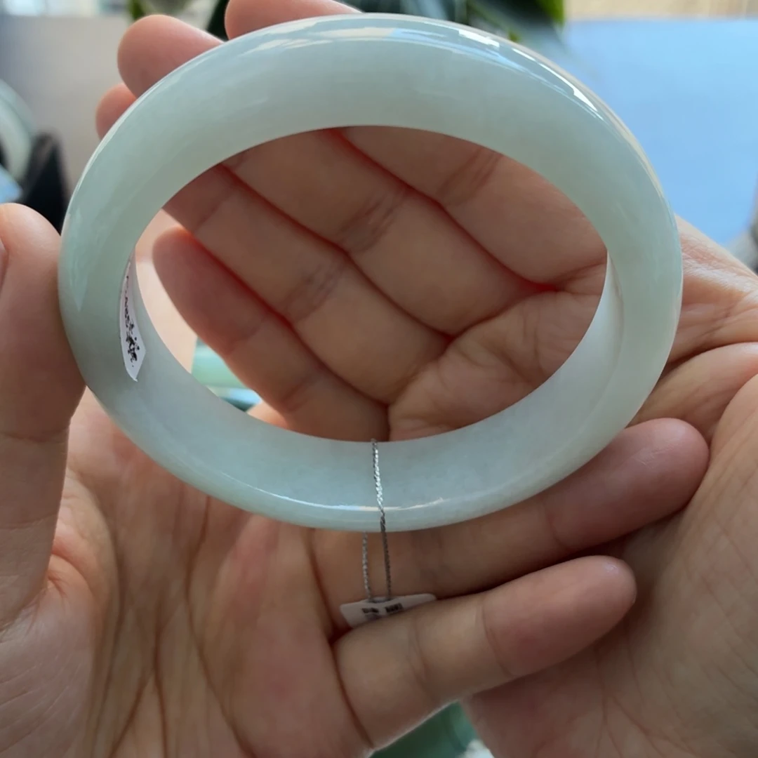 翡翠未镶嵌手镯天然