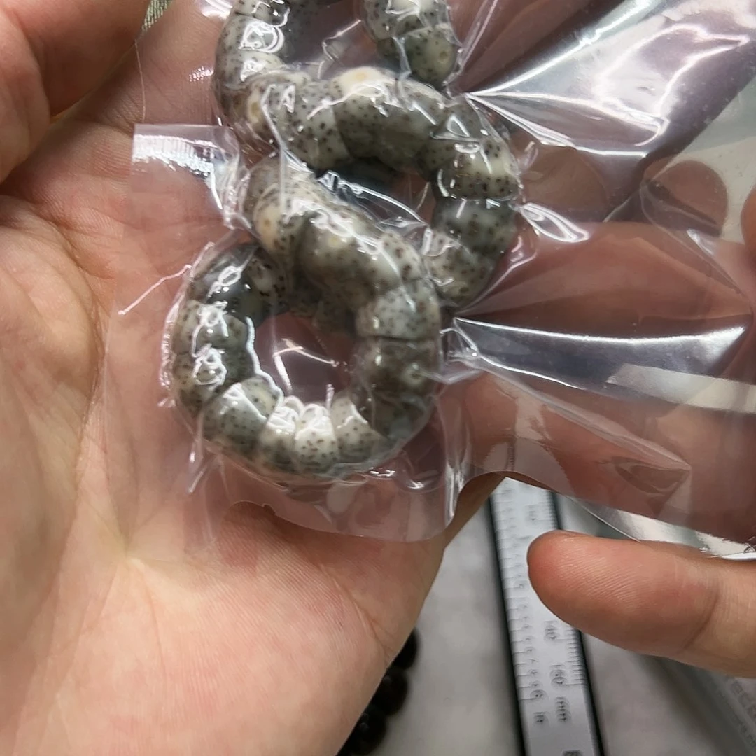 星月菩提手串88卓越糯冰石玉星月菩提单圈10猪大肠