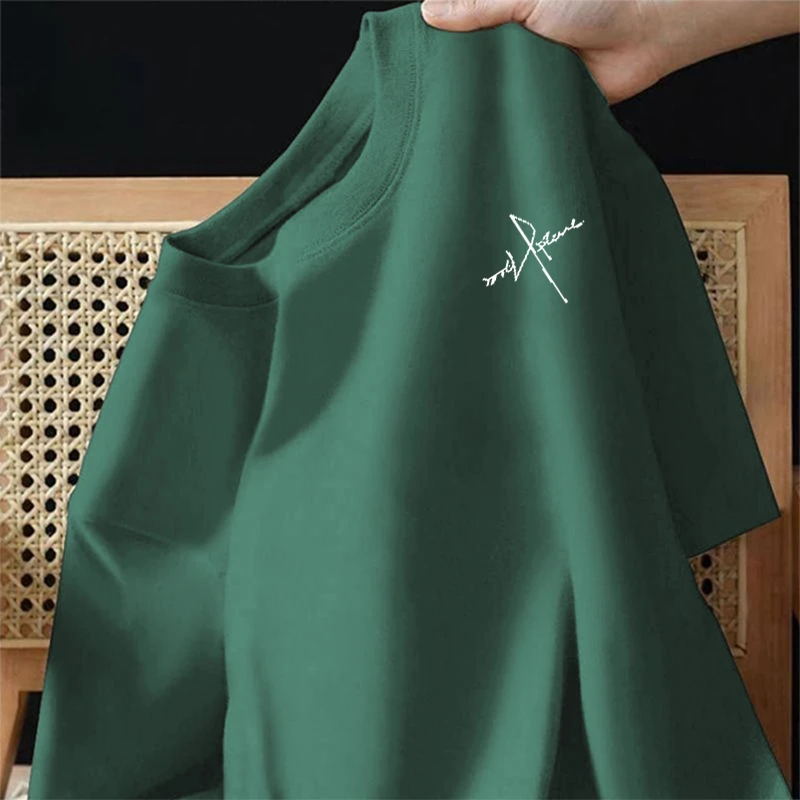 2025蛇年夏季元素新款性价比纯棉压花T恤210g