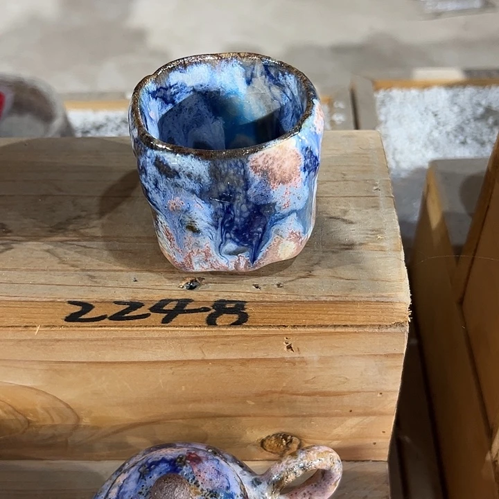 志野茶器茶杯 主人杯