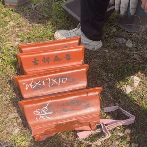 红陶紫砂花盆盆景盆栽瑕疵