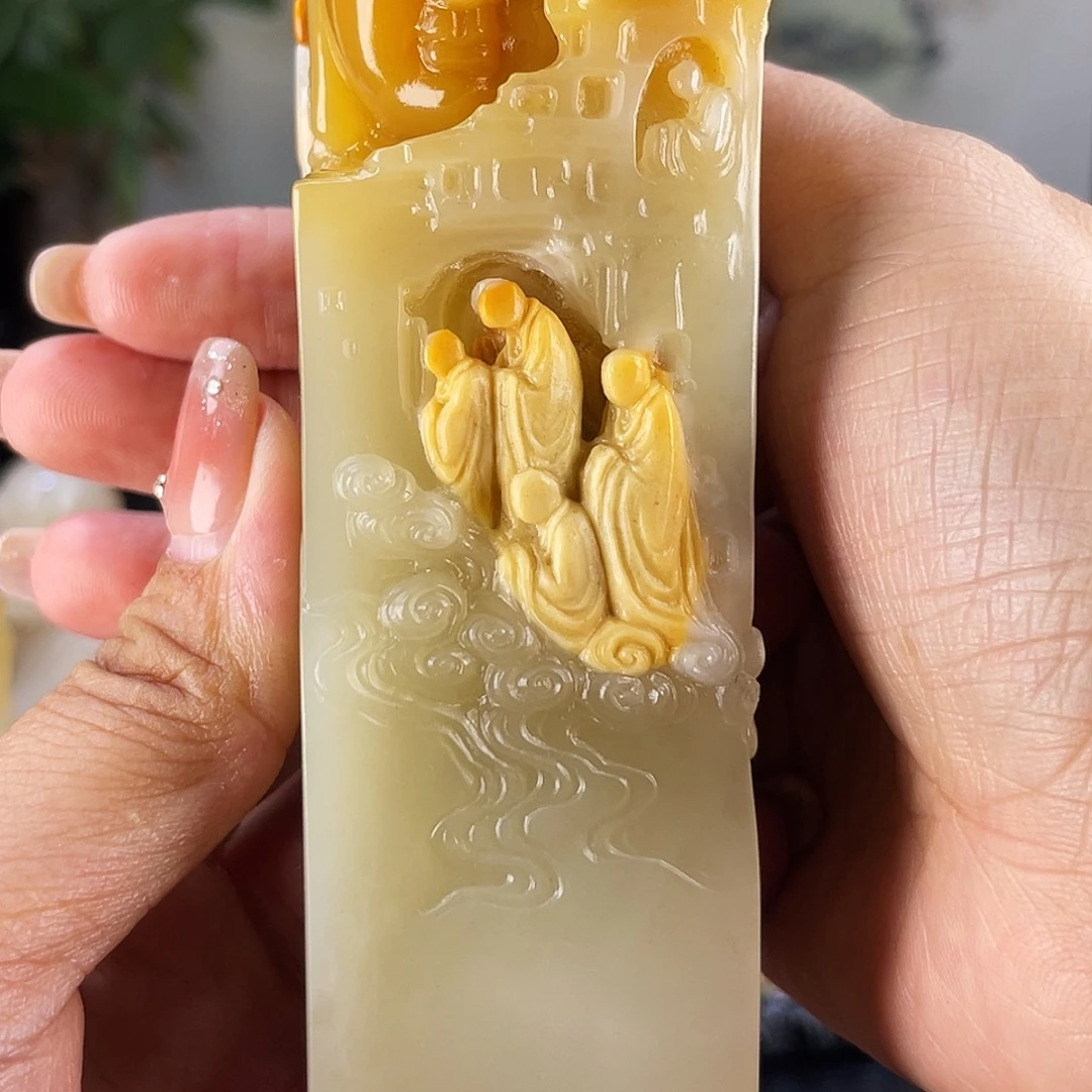 打***客寿山石寿山石雕刻的