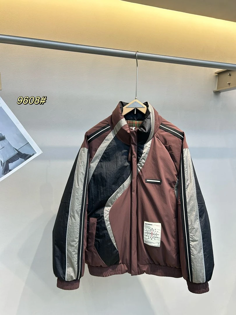 【6980】冬季新款加厚保暖男士连帽防寒服棉服外套6980*羽