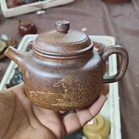 茶壶紫砂宜兴原矿紫砂壶