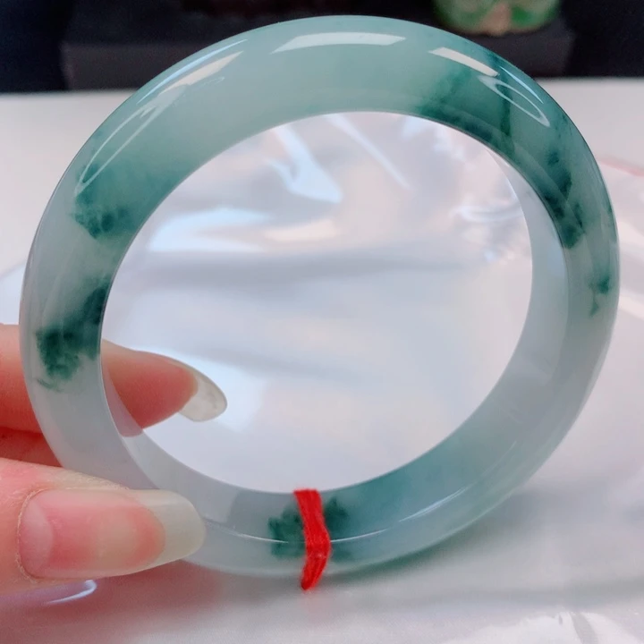 未镶嵌手镯翡翠57圈