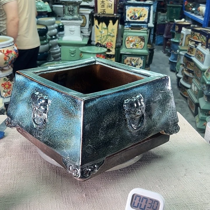 泳坤堂石湾盆微瑕