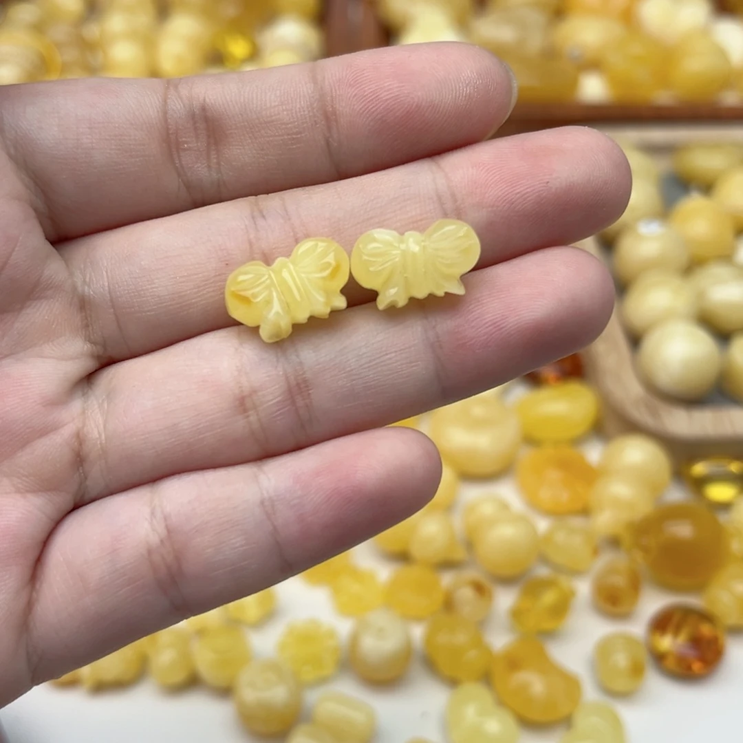 裸石蜜蜡未镶嵌天然