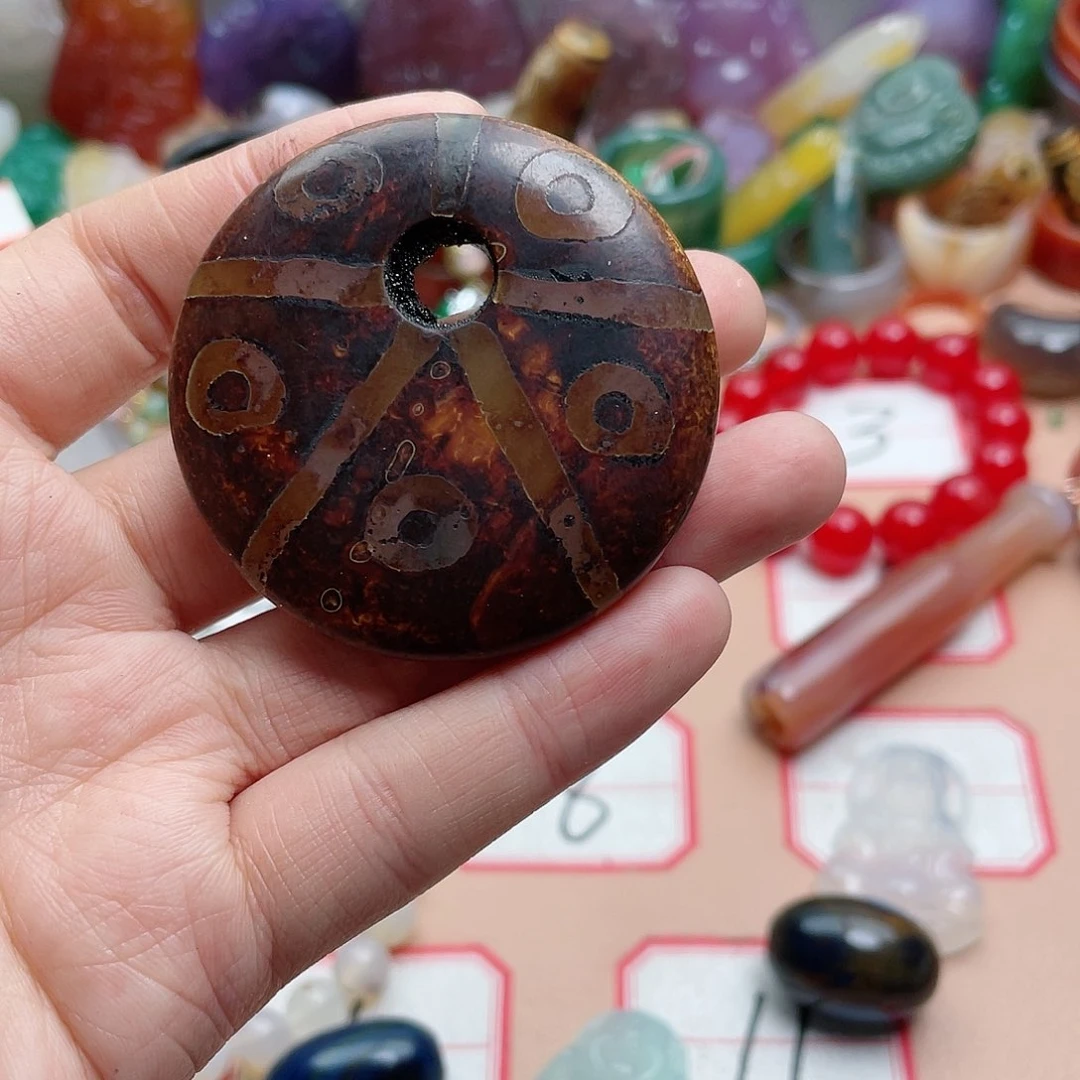 玛瑙/玉髓颈饰合金闹*