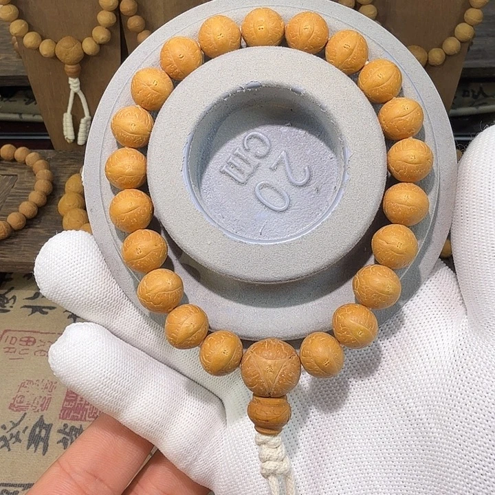 凤眼菩提手串高山树果冻皮12mm