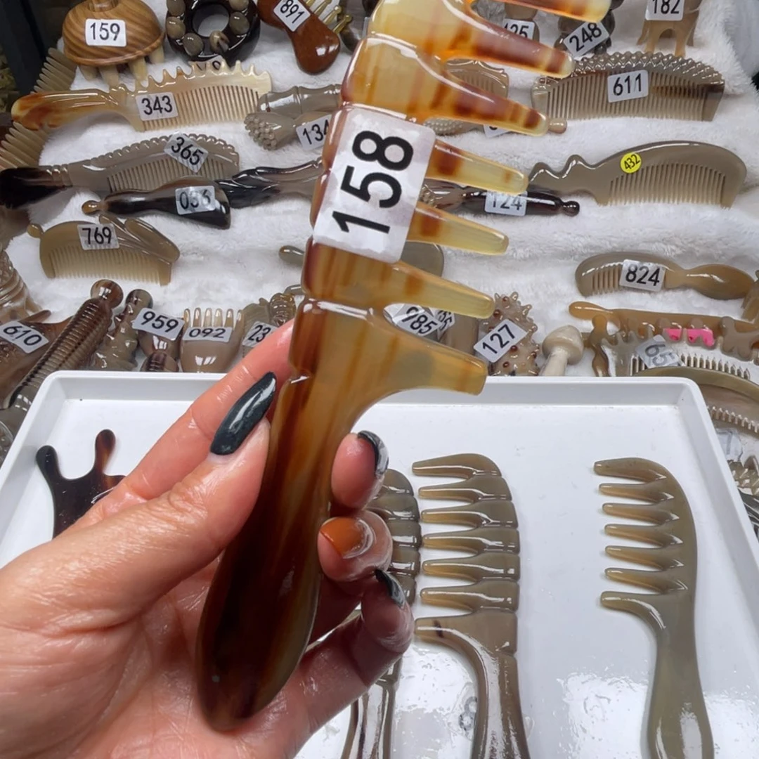 快***花牛角梳牛角福利款