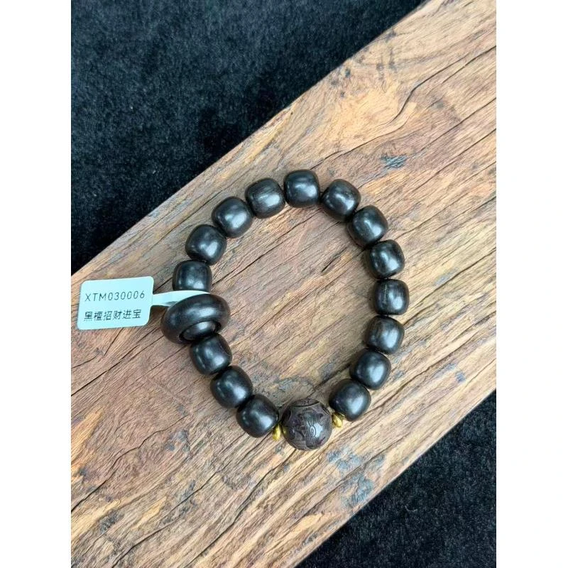 手链 XTM030006黑橝招财进宝