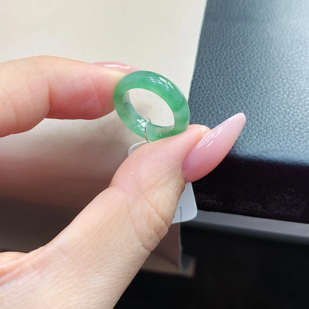 未镶嵌戒指翡翠5号
