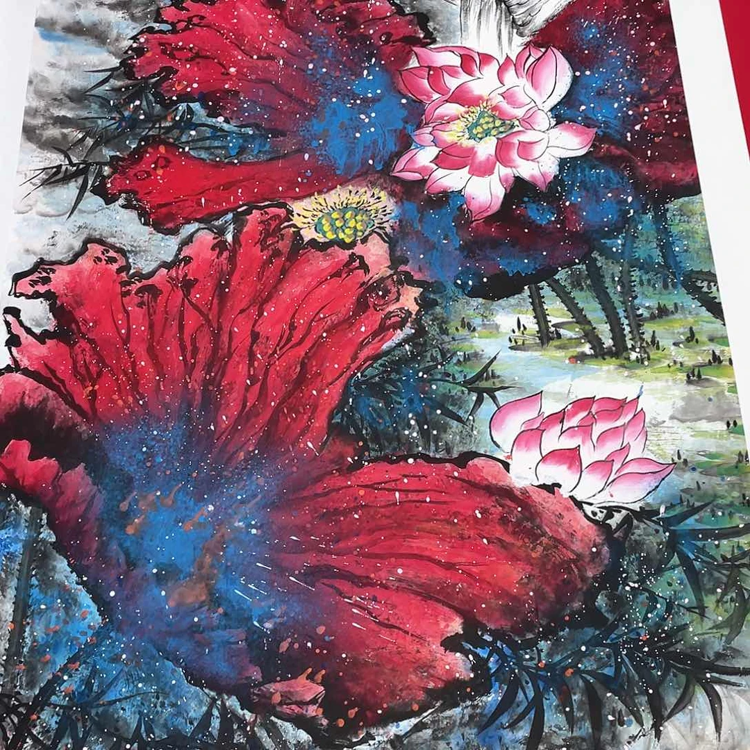 国画李庆友老师精品作品