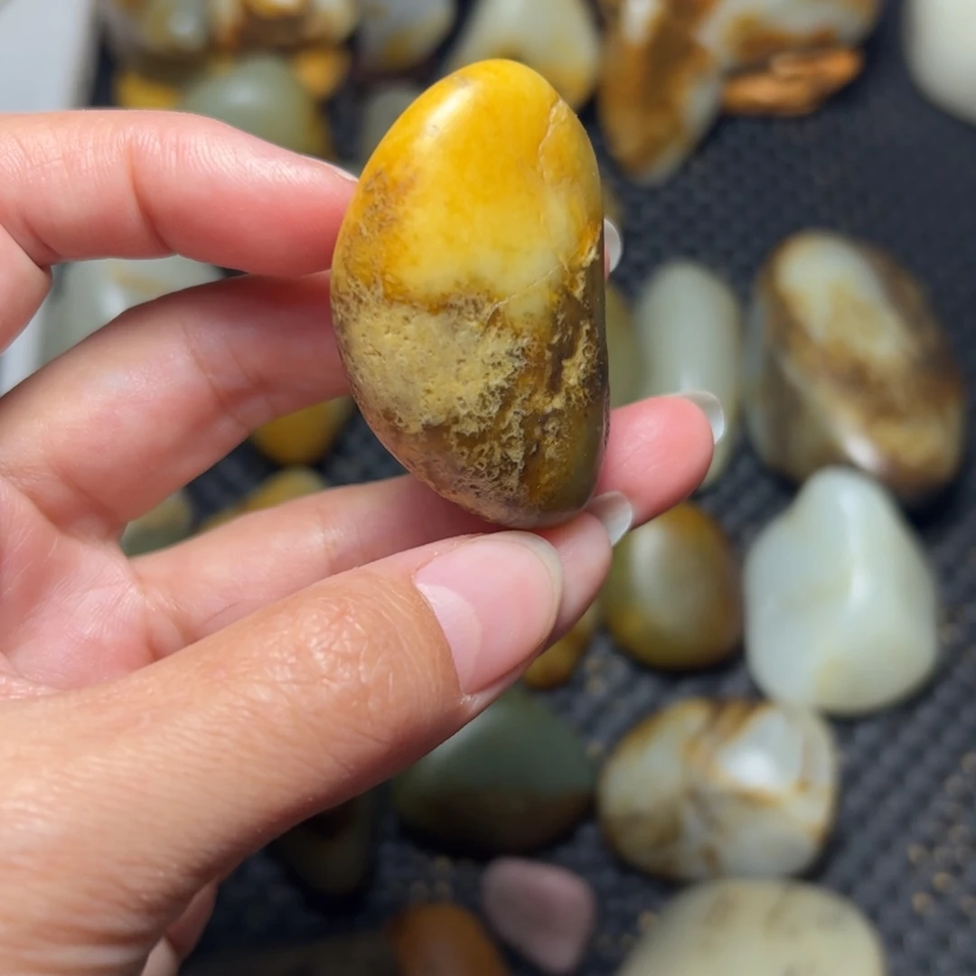 和田玉未镶嵌挂件27