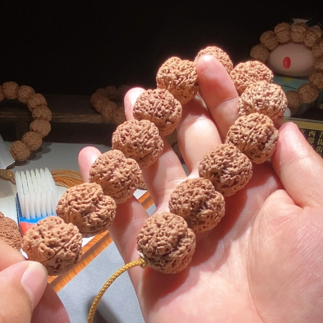 金刚菩提吊坠孤品四瓣四叶草24mm