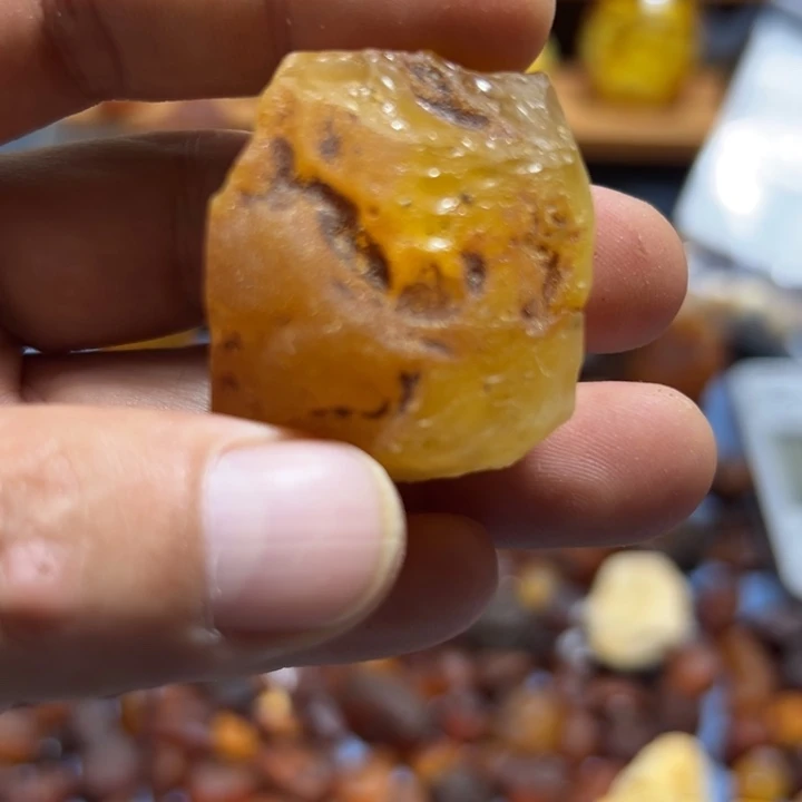 专***师定制琥珀未镶嵌波罗的海琥珀蜜蜡